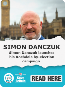 Simon Danczuk Rochdale by election candidate