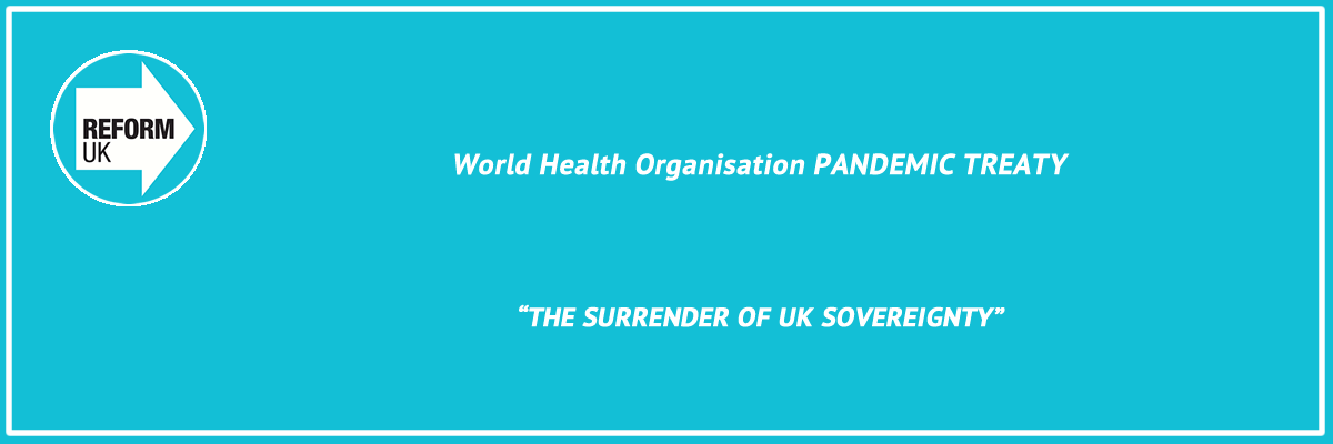 world health organisation pandemic treaty banner large