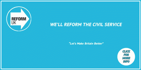 We'll reform the civil service