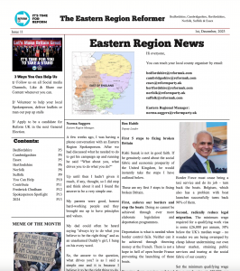 Issue 11 Eastern Region Reformer - Reform UK Digital Newspaper