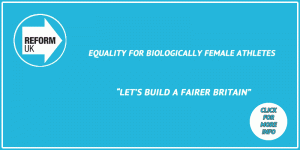 I support equality for biologically female athletes